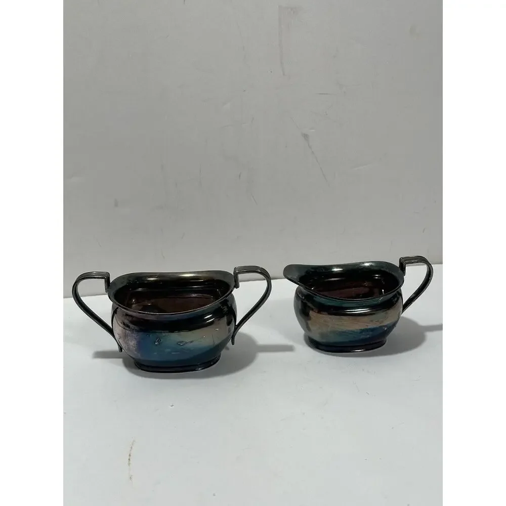 Olivant & Bostford 6550 Creamer Jug & Sugar Bowl Set Of 2 Gorgeous‎ Super Rare